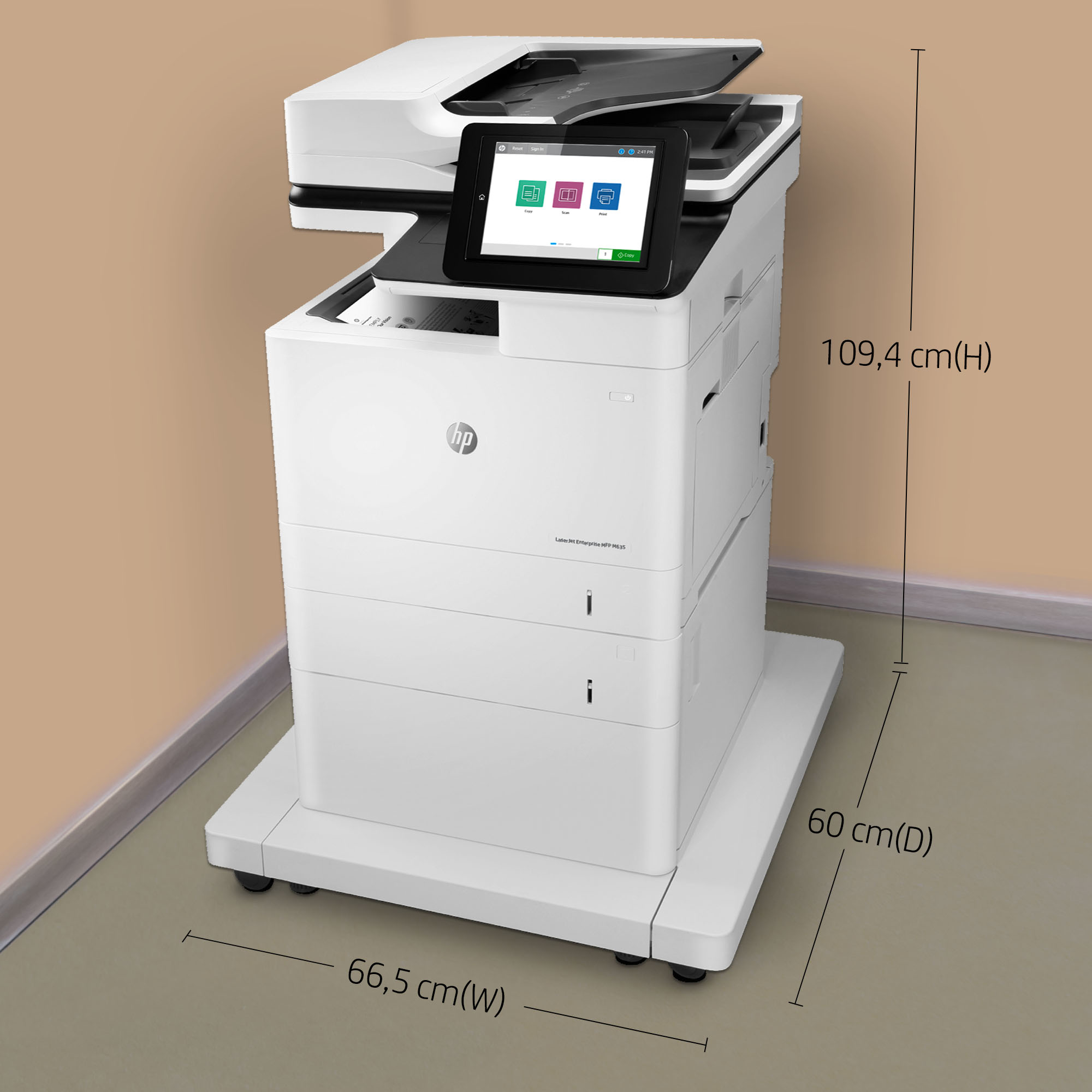 HP LaserJet Enterprise MFP M635fht – image 6
