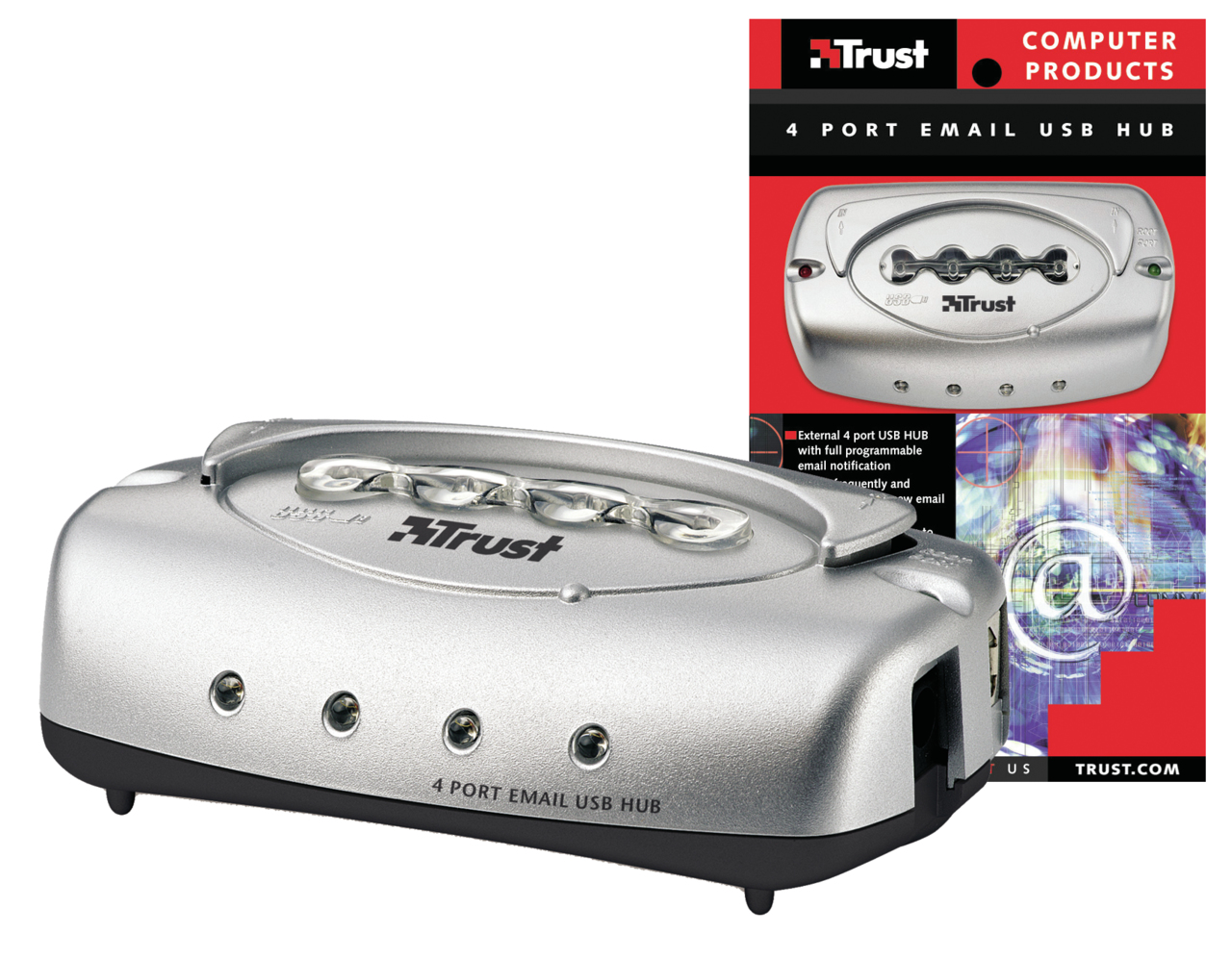 Trust 4 Port E-mail USB Hub