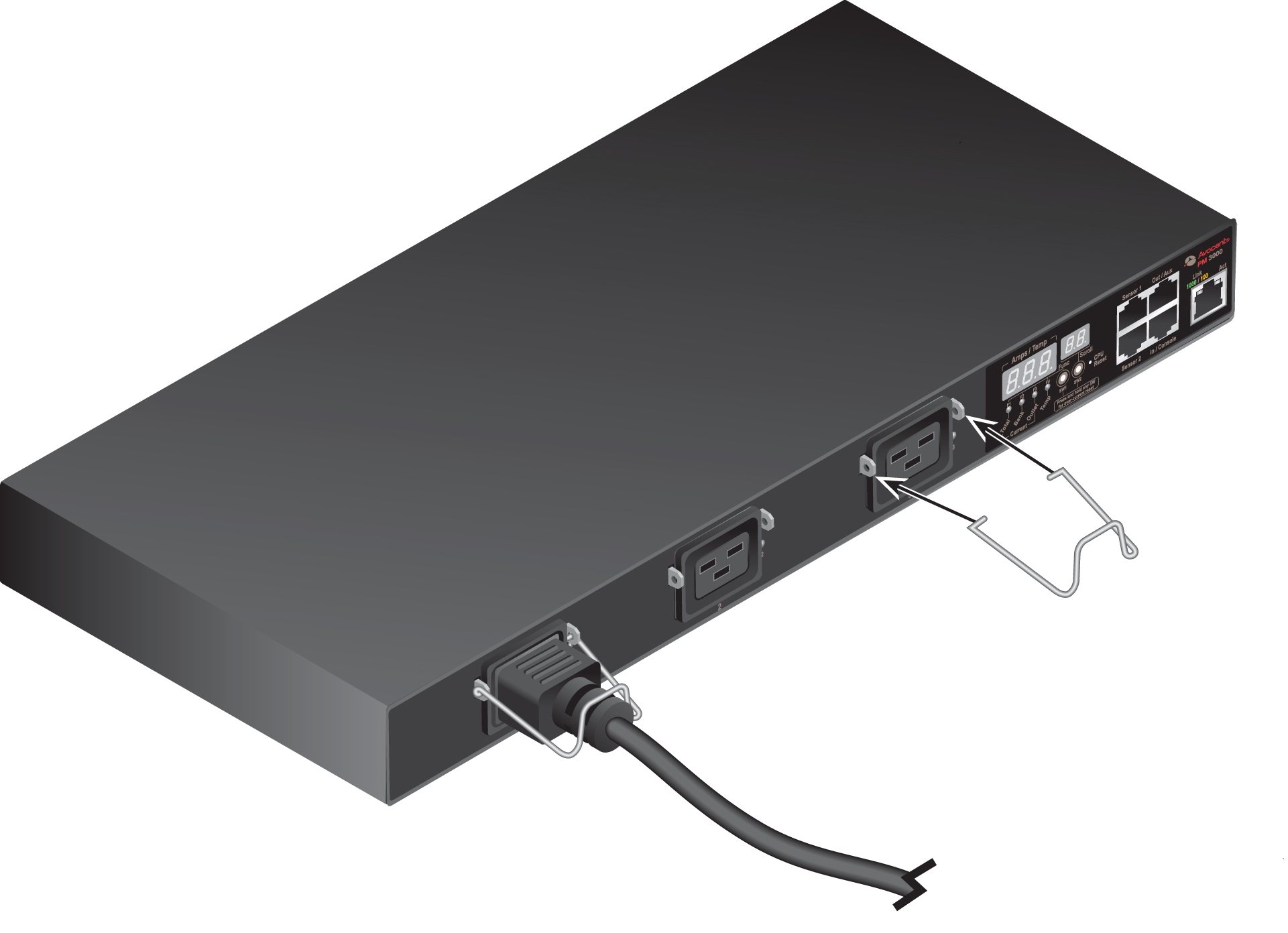 Vertiv PM3000 1U Horizontal 1-ph 32A 220/230/240V – image 3