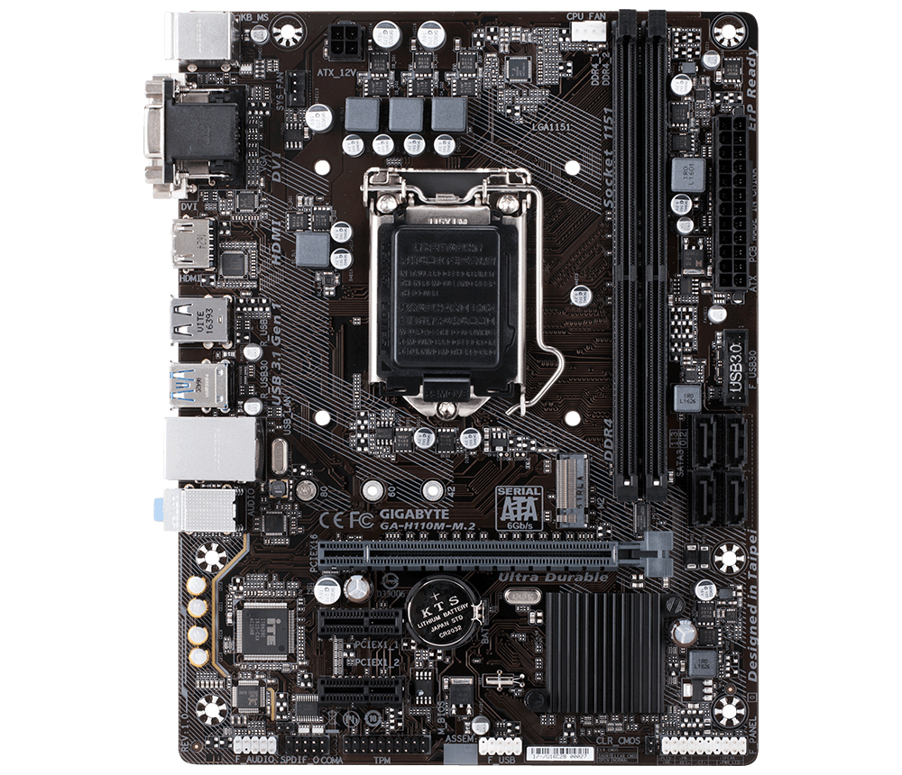 GIGABYTE GA-H110M-M.2 (rev. 1.0) – image 4