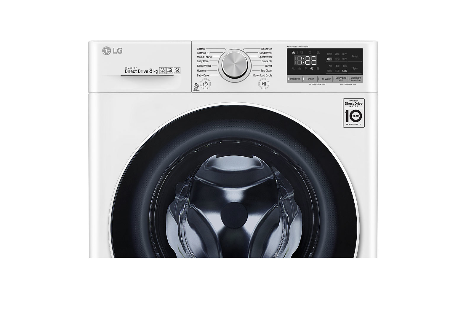 LG P4AOTN0W washing machine Front-load – image 4