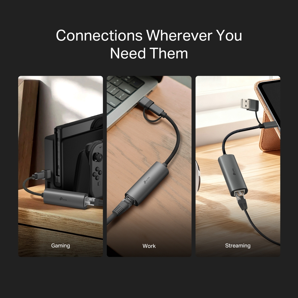 TP-Link USB Type-C to RJ45 Gigabit Ethernet Network Adapter – image 8