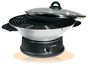 Tefal WO3000 Multi Wok Silver