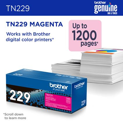 Brother TN-229M toner cartridge 1 pc(s) Original Magenta – image 2