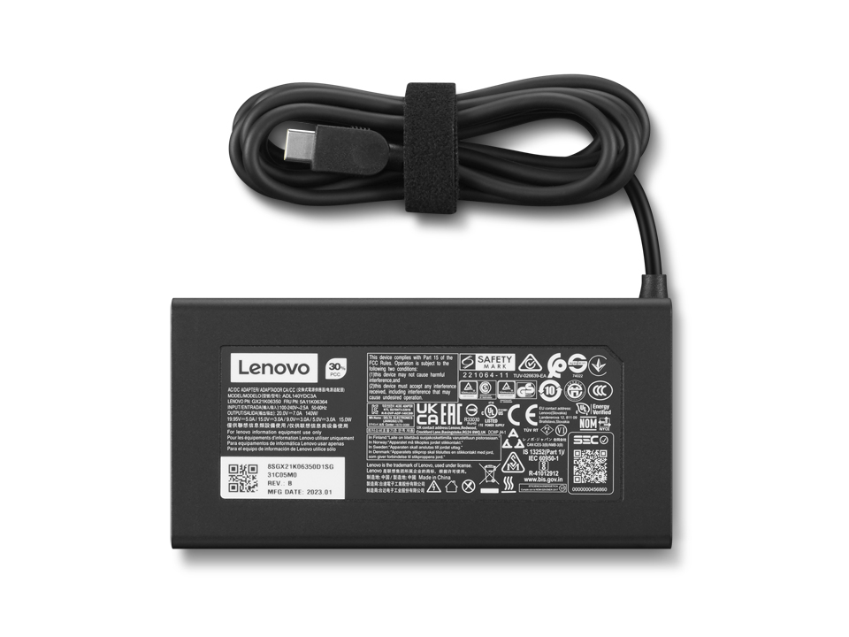 Lenovo Legion Slim 140W AC Adapter (USB-C) – image 3