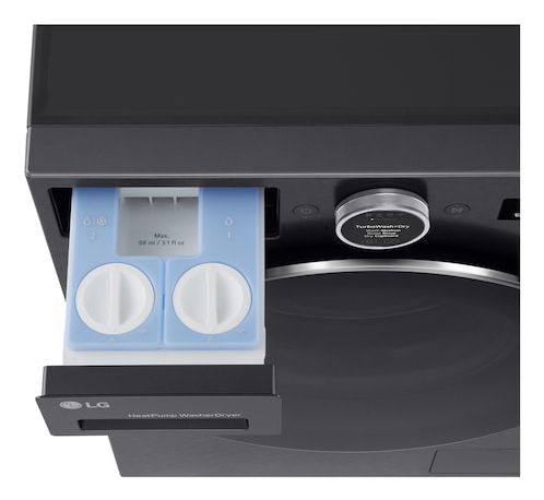LG HPWD116BA washer dryer Freestanding Front-load Black – image 9