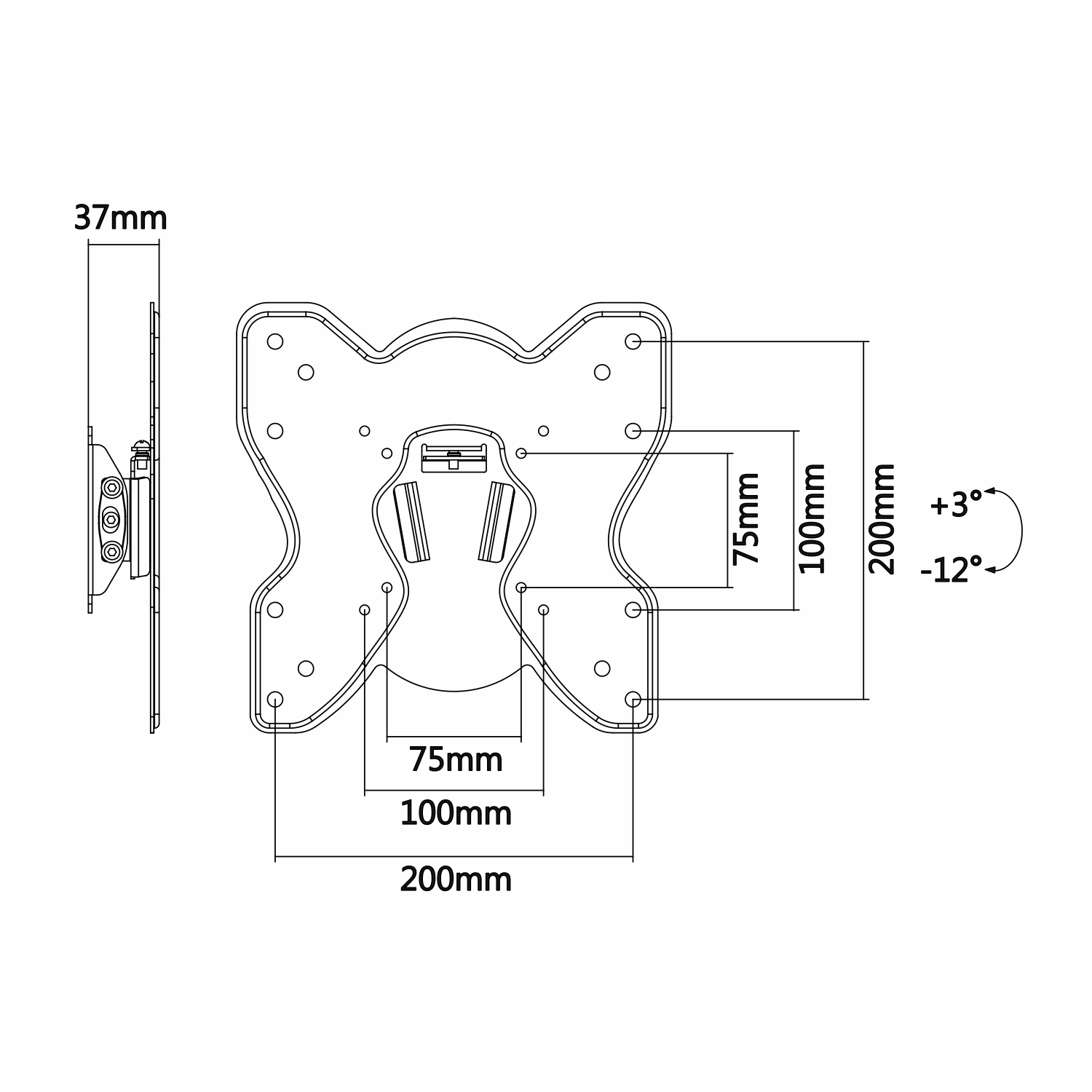AISENS WT42T-003 TV mount/stand – image 5