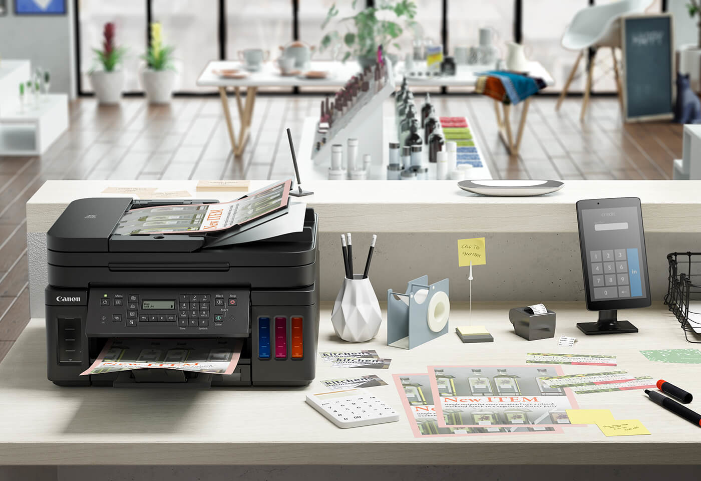 Canon PIXMA G7065 multifunction printer Inkjet A5 – image 2