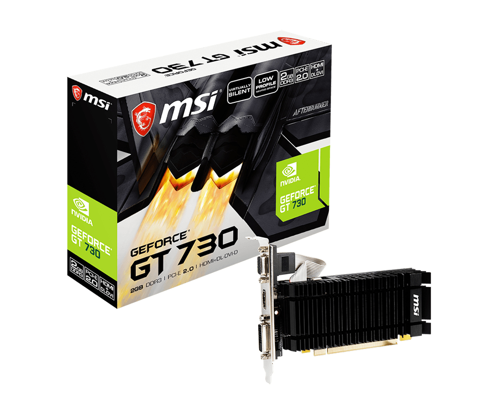 MSI N730K-2GD3H/LPV1 NVIDIA GeForce GT 730