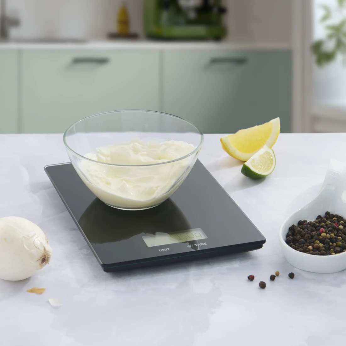 Hama 00002913 kitchen scale Black Countertop Rectangle Electronic kitchen scale – image 4