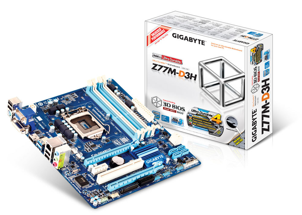 GIGABYTE GA-Z77M-D3H motherboard Intel Z77 LGA 1155 (Socket H2) micro ATX – image 3