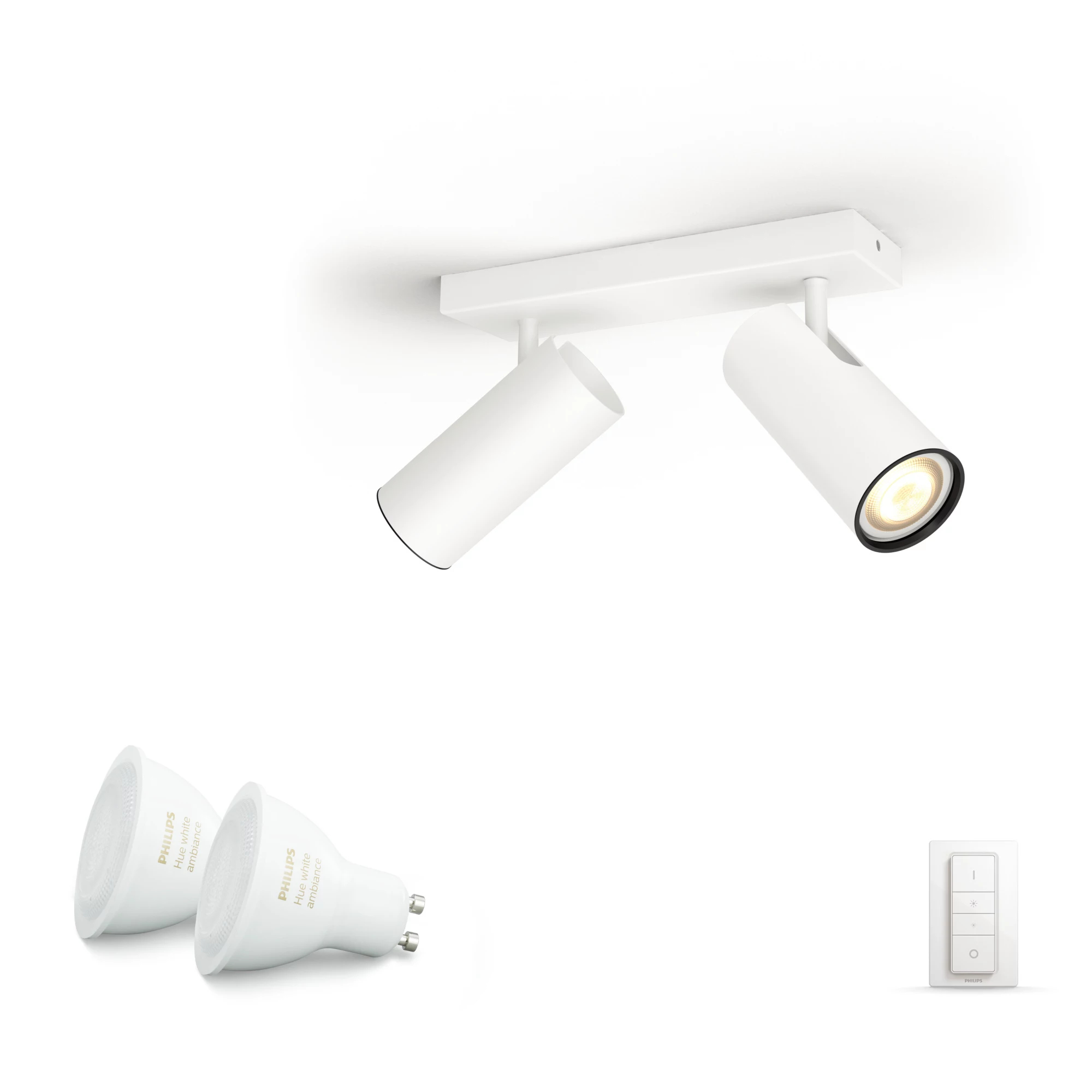 Philips by Signify Philips Hue White ambience Buratto double spotlight – image 2