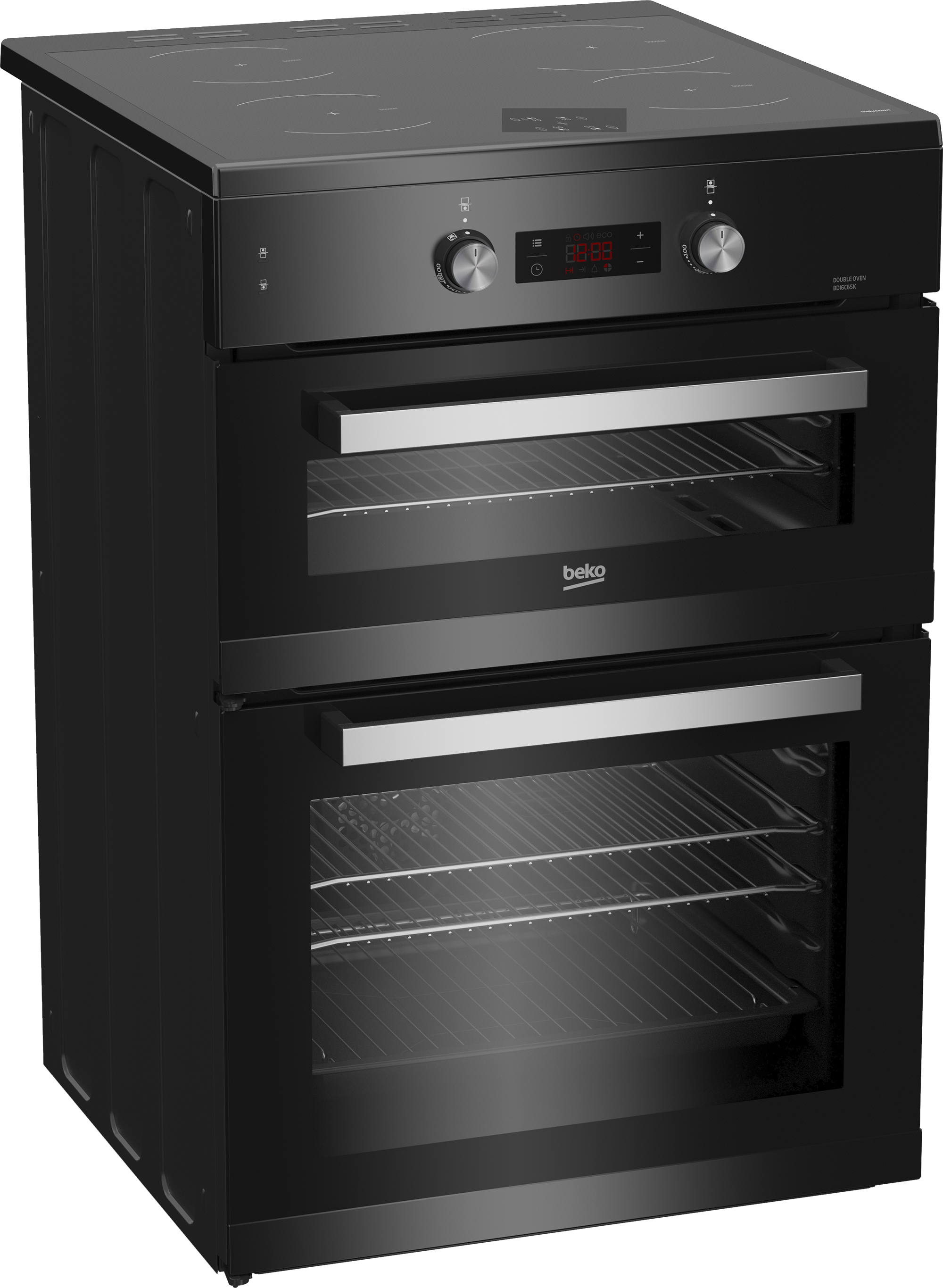 Beko BDI6C65K 60cm Double Oven Electric Cooker – image 2