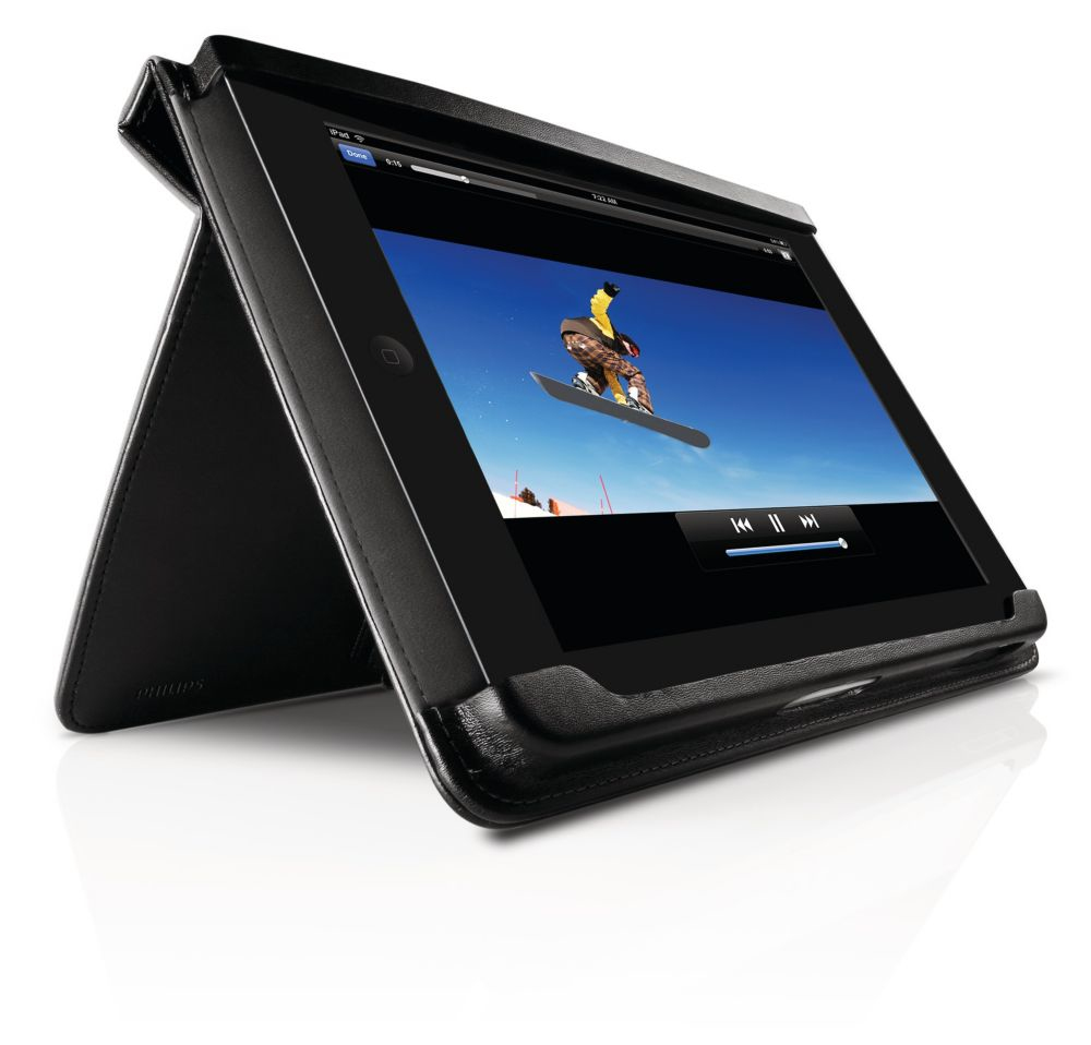 Philips DLN1763/10 tablet case Sleeve case Black