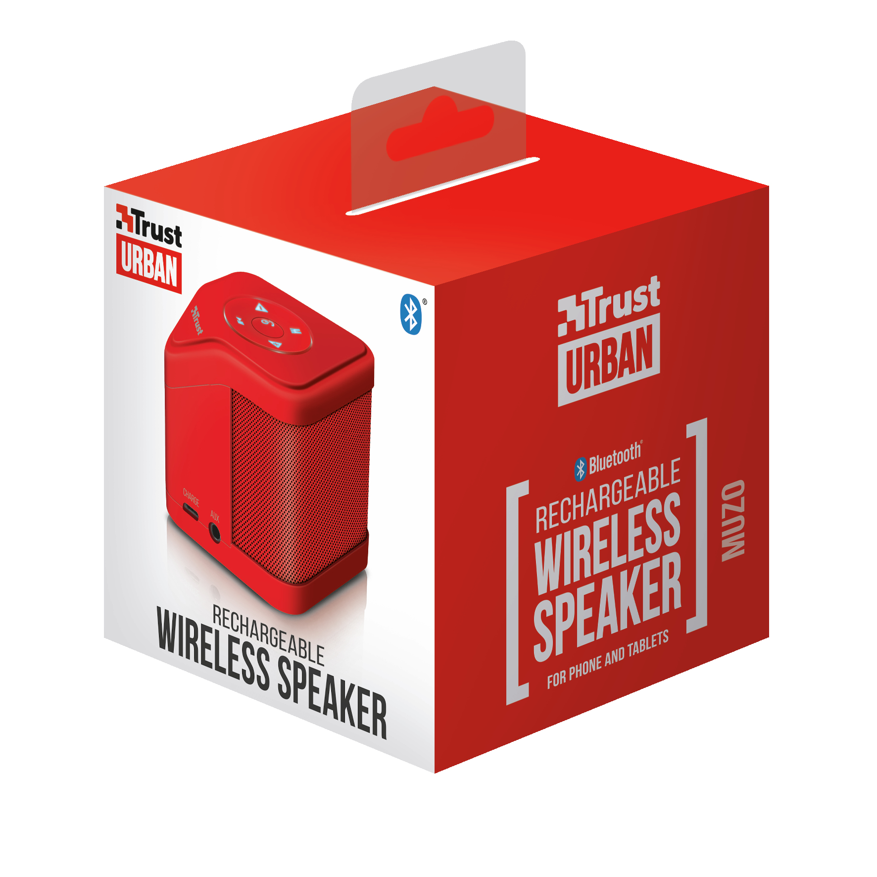 Trust 21703 portable/party speaker Red – image 3