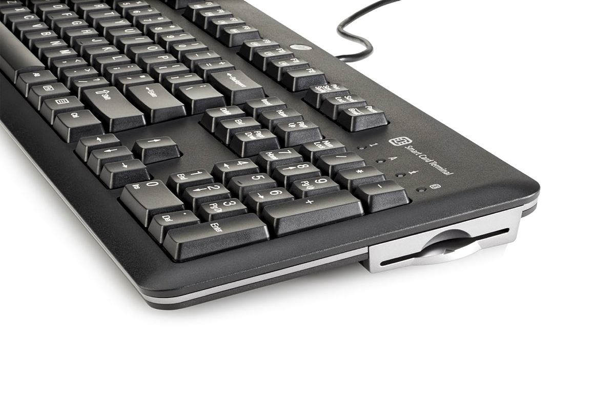 HP USB SmartCard CCID Keyboard, Polish – image 2