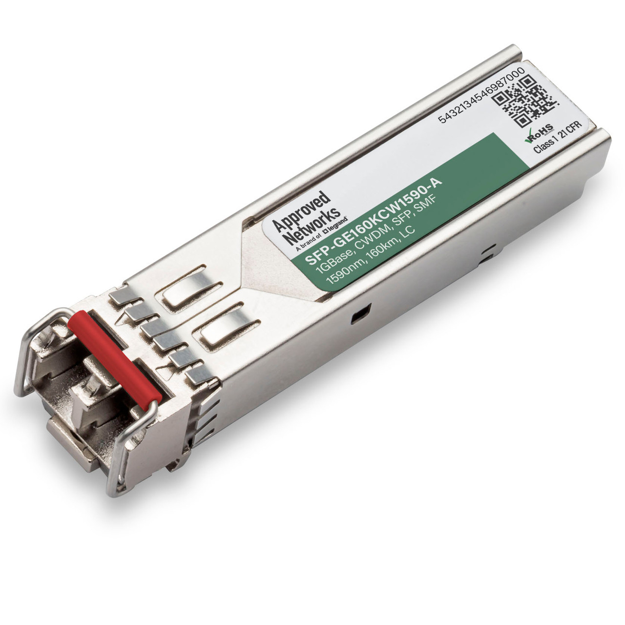 Legrand SFP-GE160KCW1590-A network transceiver module Fiber optic 1250 Mbit/s 1590 nm