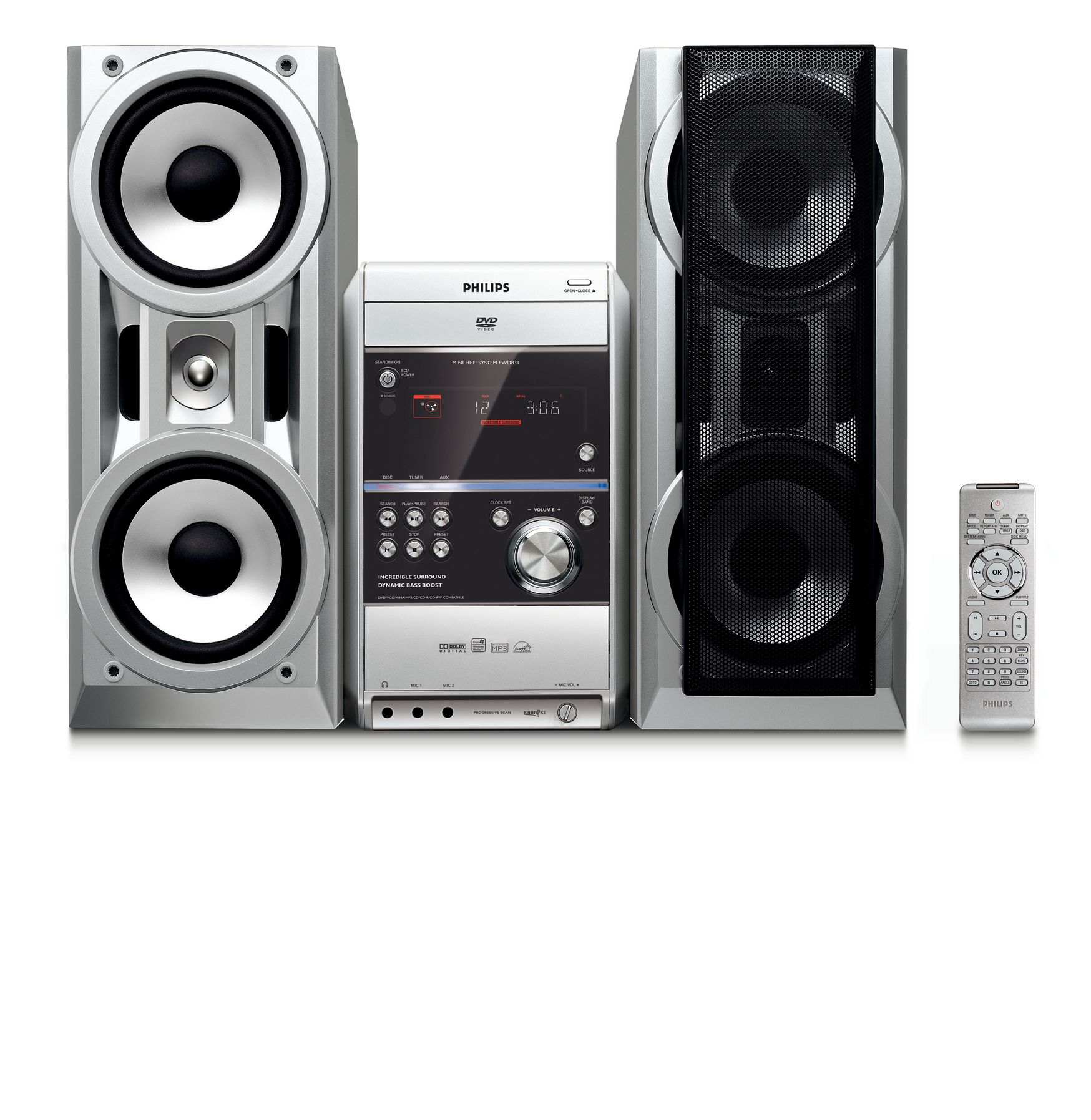 Philips FWD831/12 home audio system Home audio mini system