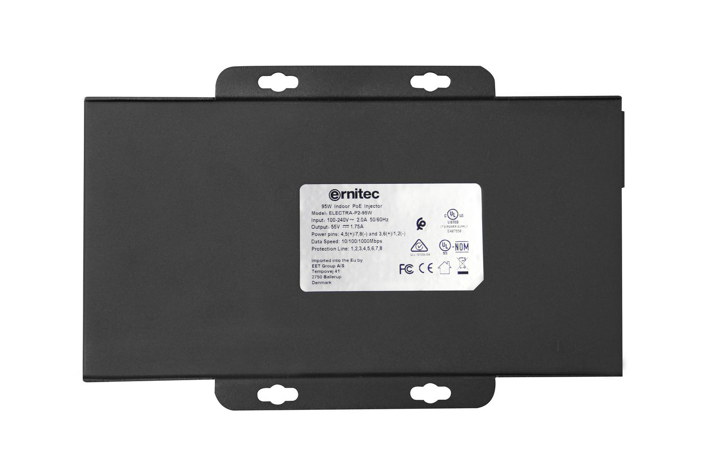 Ernitec ELECTRA-P2-95W PoE adapter Gigabit Ethernet – image 4