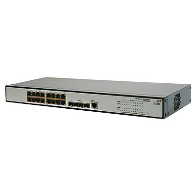 HP V 1910-16G Managed L3 Gigabit Ethernet (10/100/1000) Grey