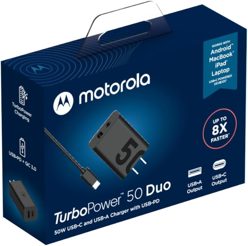 Motorola SJMC501U mobile device charger Universal Black AC Indoor – image 2