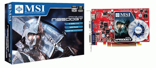 MSI N9500GT-MD512/D2 graphics card GeForce 9500 GT GDDR2 – image 2
