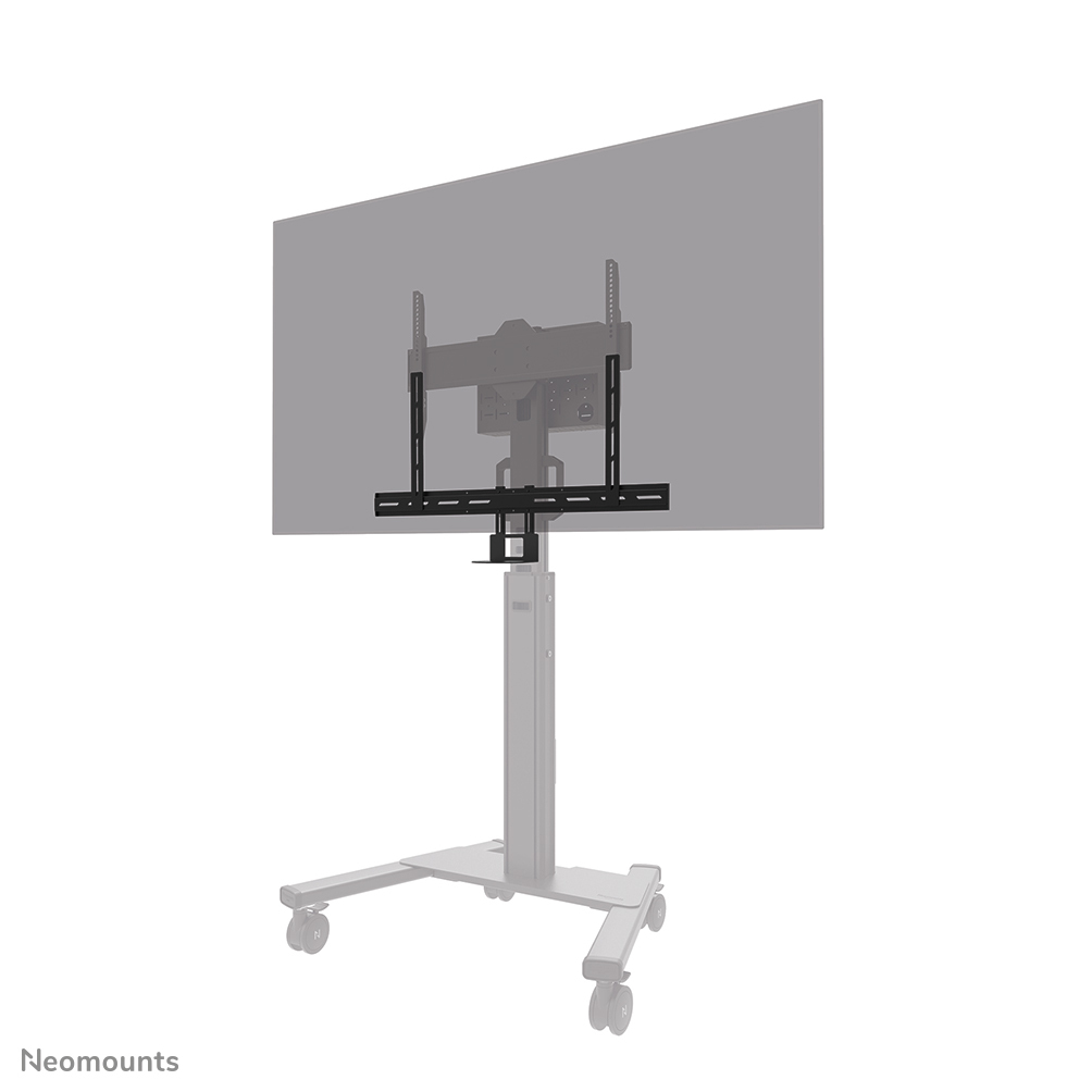Neomounts AV50-500BL - Mounting kit (mount bracket, camera shelf) - for PTZ camera - universal - black - screen size: 43"-110" - VESA-mountable, above the screen, below the screen