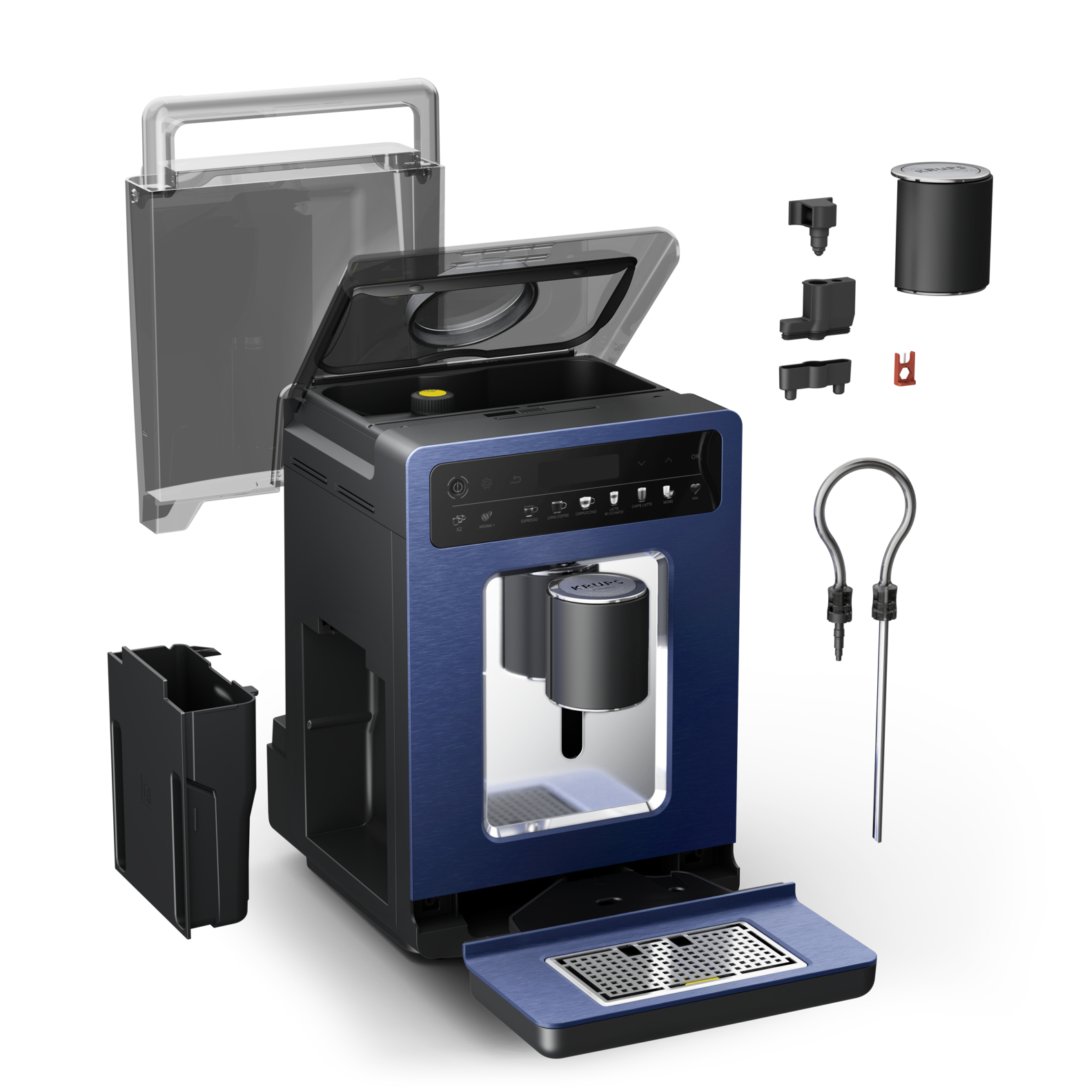 Krups Evidence by Wilmotte EA89W4 Fully-auto Espresso machine – image 1