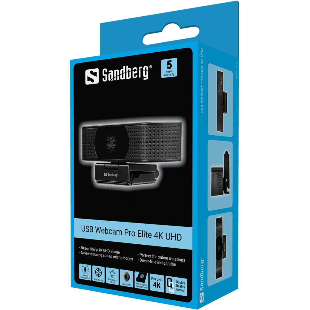 Sandberg USB Webcam Pro Elite 4K UHD – image 5