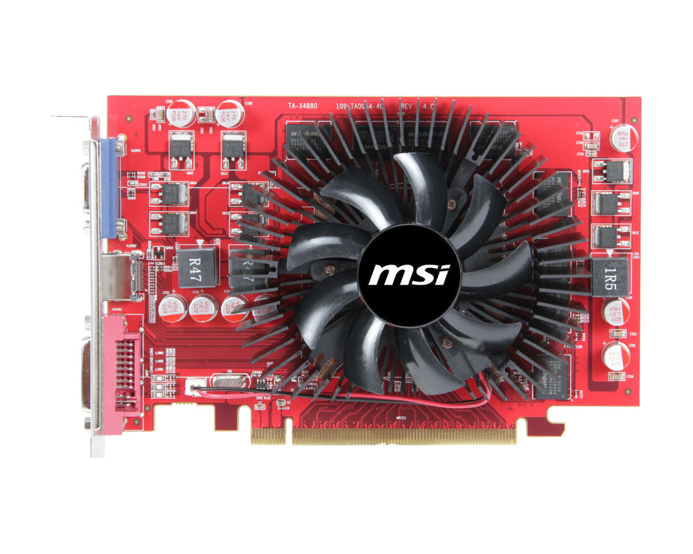 MSI R4850-MD1G/OC graphics card AMD Radeon HD4850 – image 4