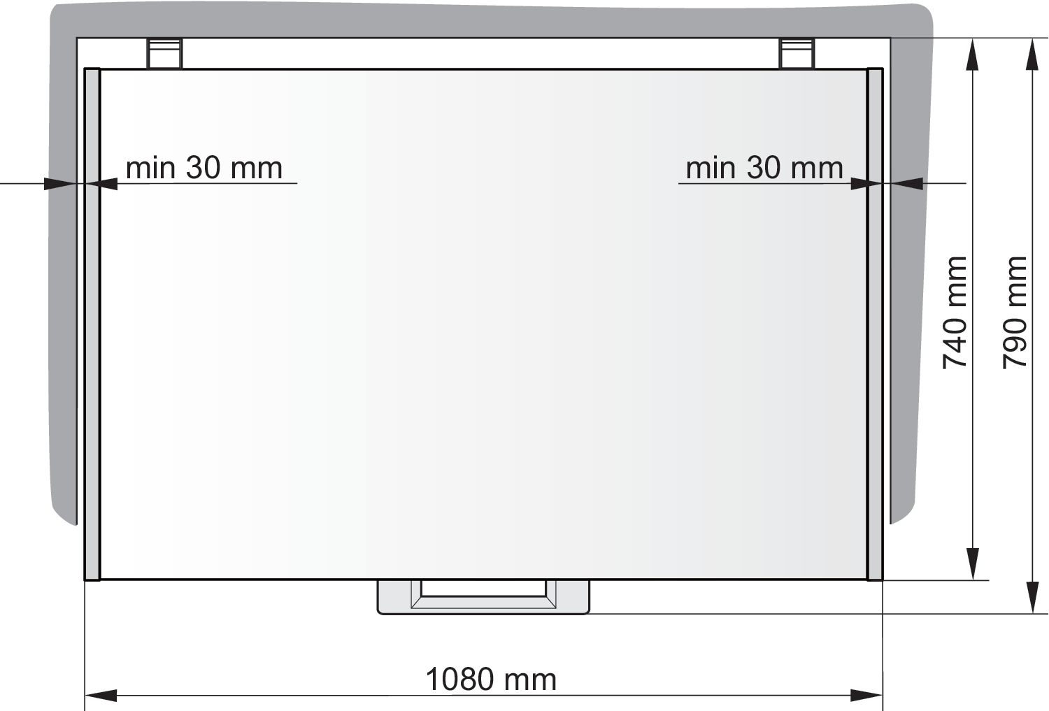 Gorenje FH302CW — vue 1 sur 2