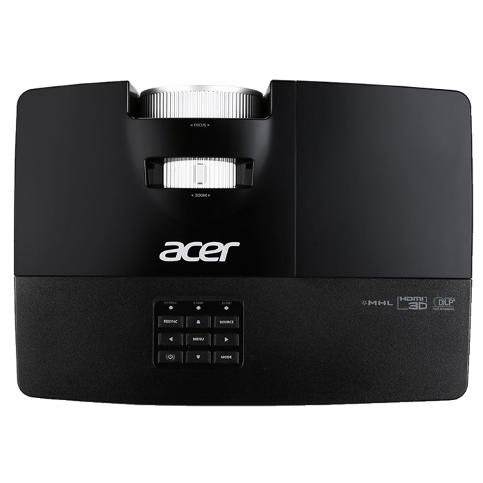 Acer Basic P1287 Standard throw projector 4200 ANSI lumens DLP XGA (1024x768) 3D Black – image 2
