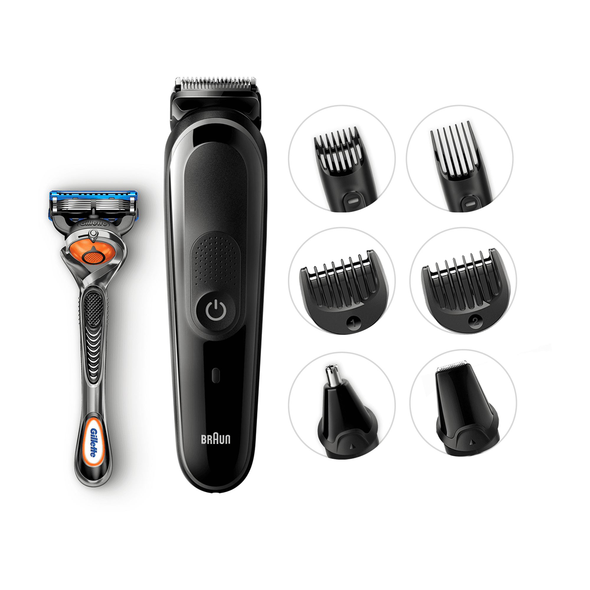 Braun Multigroomer 8-in-1 All-in-one trimmer MGK5060, Beard Trimmer & Hair Clipper, Detail Trimmer – image 6