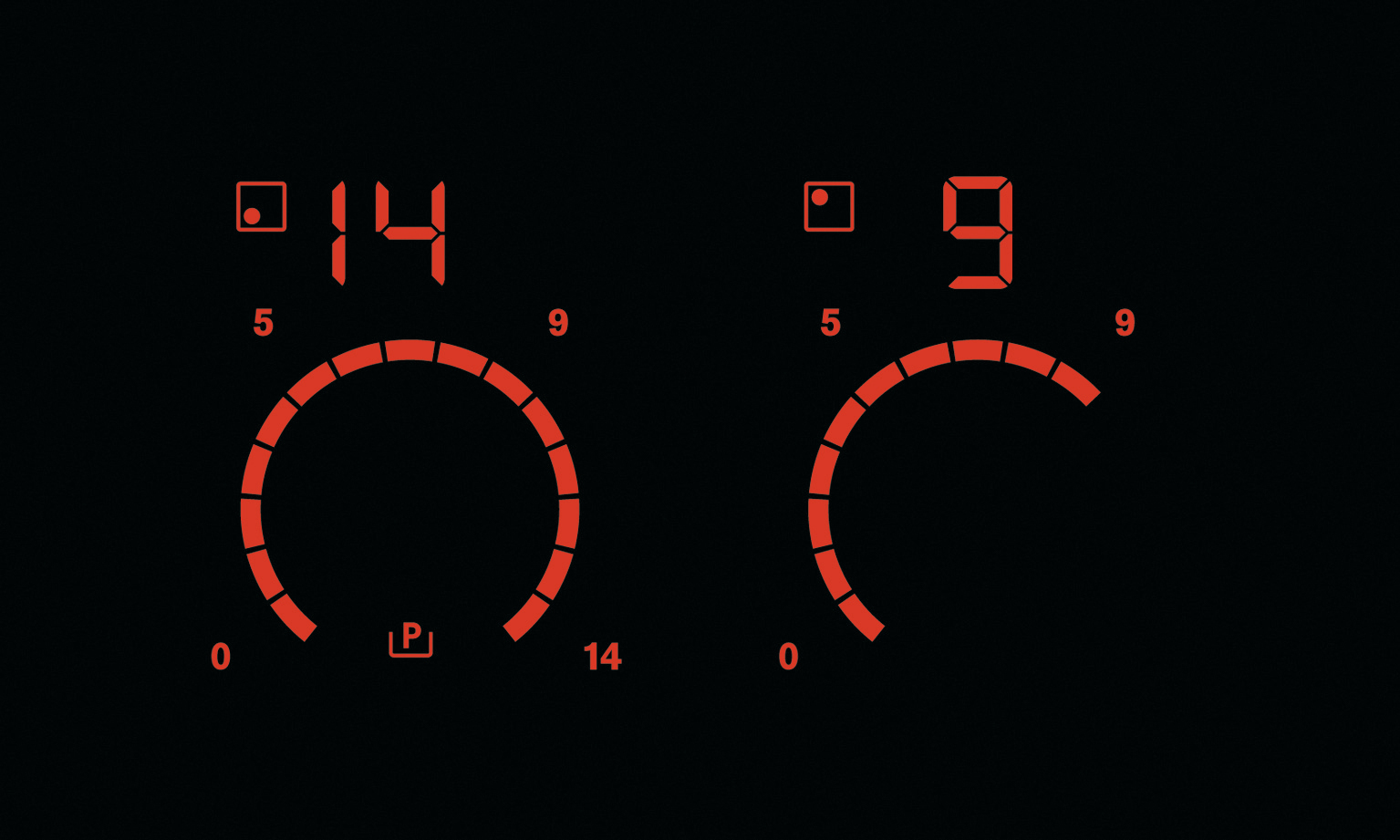 AEG HK674400FB Black Built-in Zone induction hob 4 zone(s) – image 8