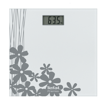 Tefal PP1070V0 personal scale Square Silver, White Electronic personal scale – image 2
