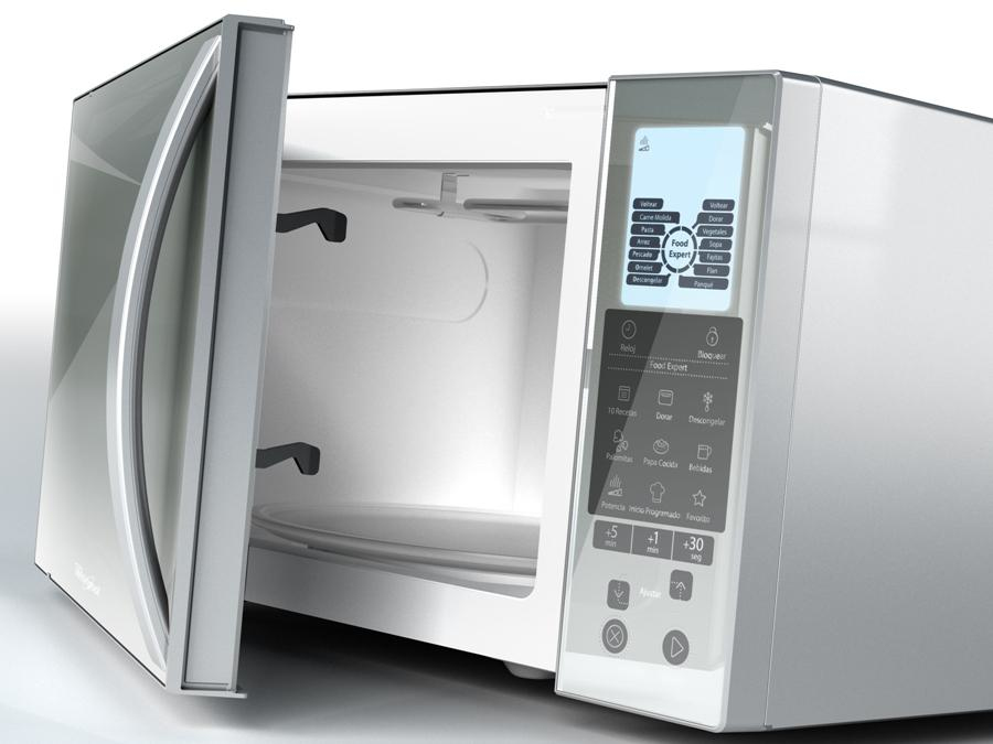Whirlpool WM2411D microwave Silver – image 2