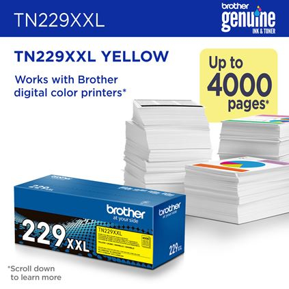 Brother TN-229XXLY toner cartridge 1 pc(s) Original Yellow – image 2