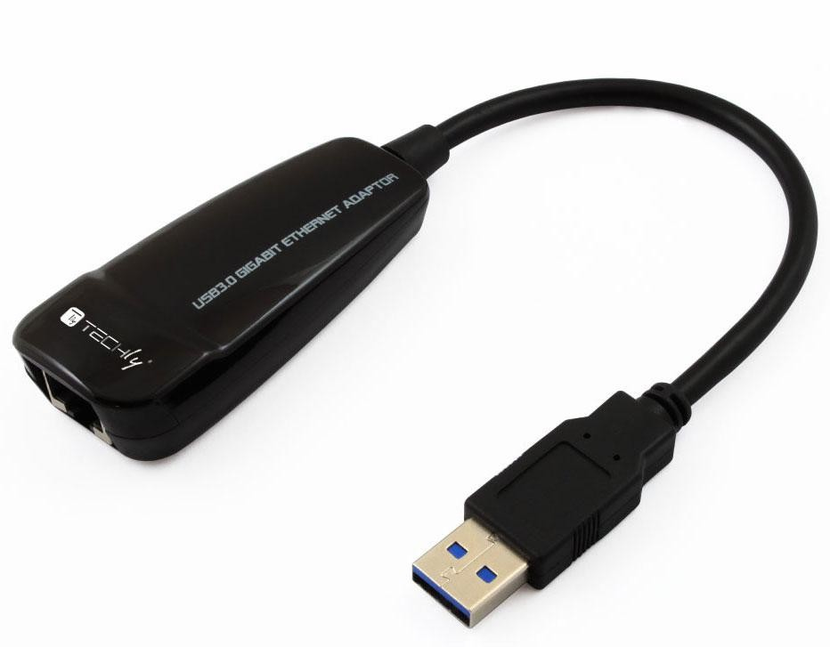 Techly IDATA-USB-ETGIGA3T network card Ethernet – image 1