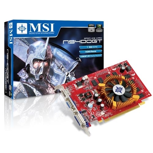 MSI V157-002R graphics card GeForce 9400 GT – image 1