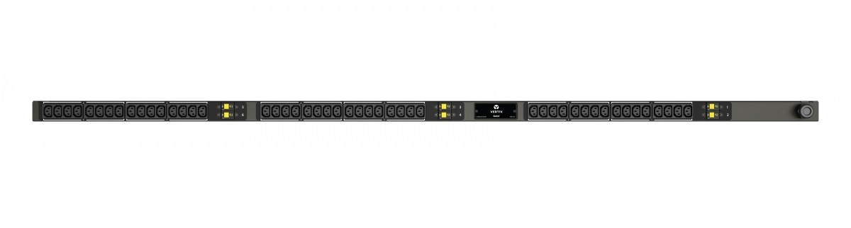 Vertiv I10037 power distribution unit (PDU) 48 AC outlet(s) 0U Black
