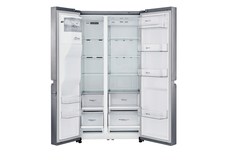 LG GSL760PZXV side-by-side refrigerator Freestanding – image 2