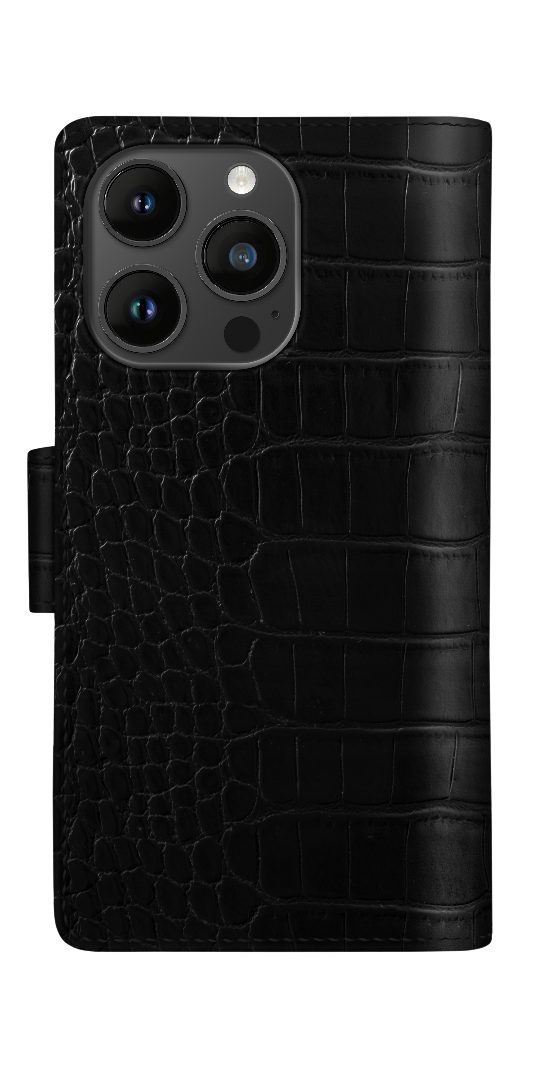 iDeal of Sweden Cora Phone Wallet iPhone 14PM Jet Bck Cro