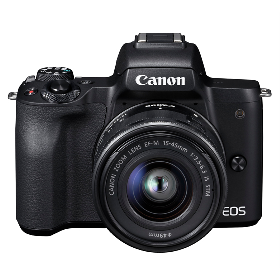 Canon Kiss M + EF-M 15-45 IS STM – image 1