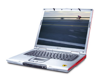 Acer Ferrari 3400LMib Ath3000+ 512MB 80GB AZB