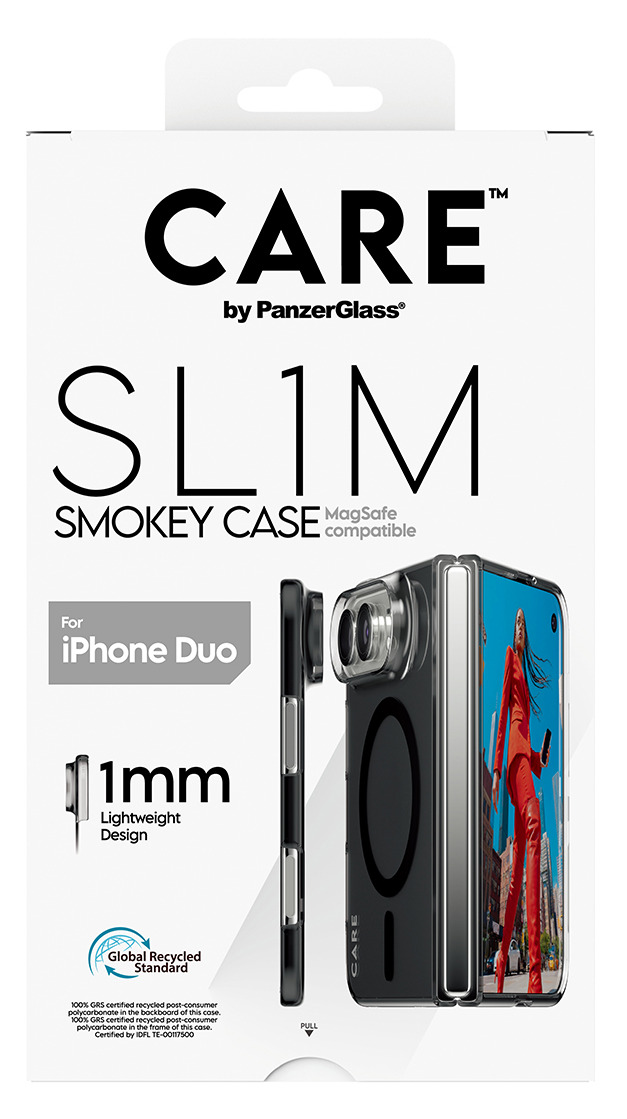 PanzerGlass CARE™ by PanzerGlass® SL1M Case Smokey w. Black MagSafe iPhone Duo – image 3