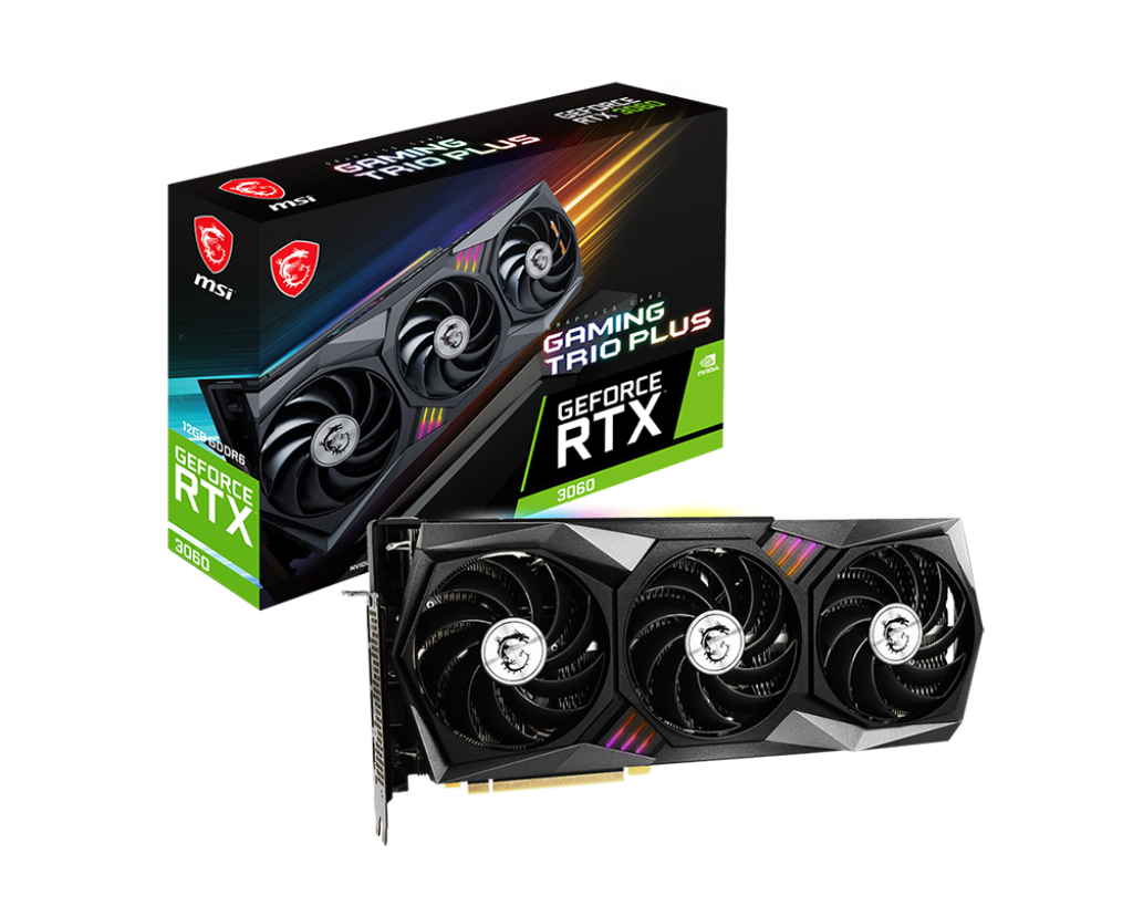 MSI GeForce RTX 3060 GAMING TRIO PLUS 12G