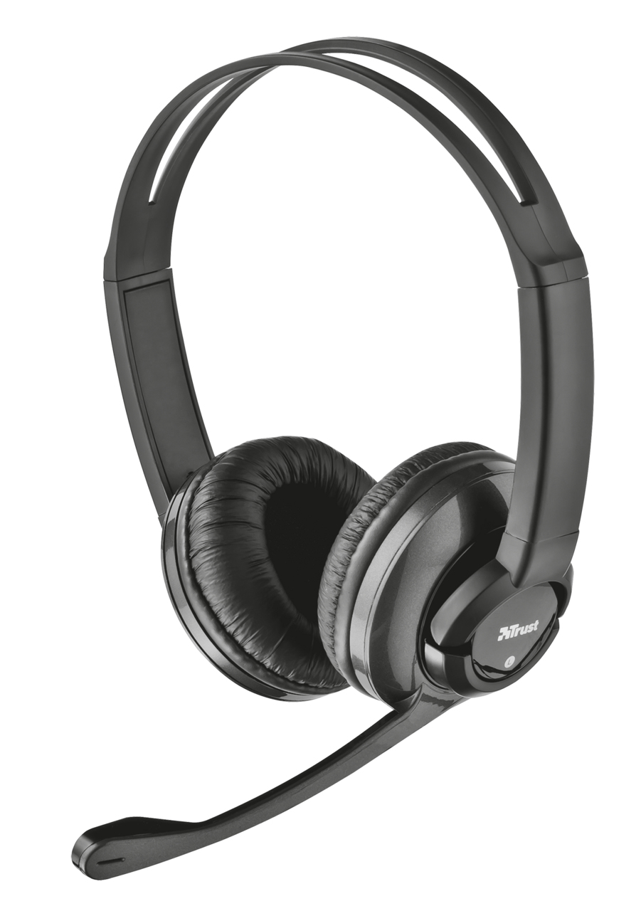 Trust Zaia Headset Wired Head-band Calls/Music Black