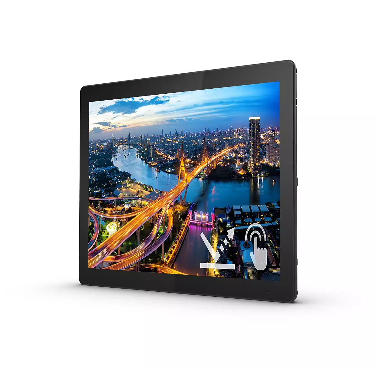 Open Frame monitor capacitivo a 10 punti. 17 formato 5:4 risoluzione 1280X1024. IP65 - Miniatura 4