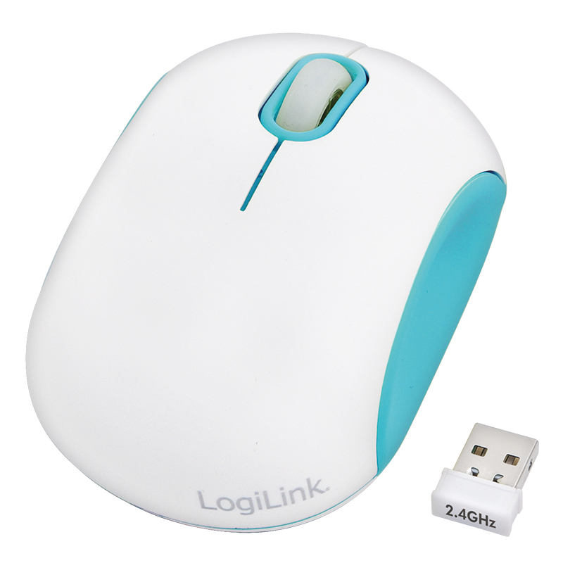 LogiLink ID0084A mouse Office Ambidextrous RF Wireless Optical 1000 DPI – image 2