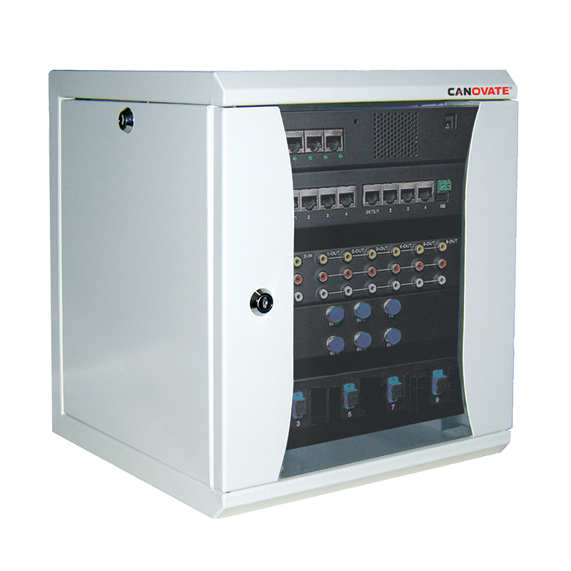 LogiLink W66Z33G rack cabinet Wall mounted rack Grey